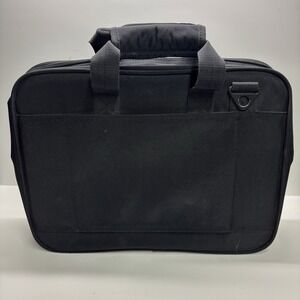 17 Inch Laptop Computer Carrying Case Bag Handles Pockets Travel Business School